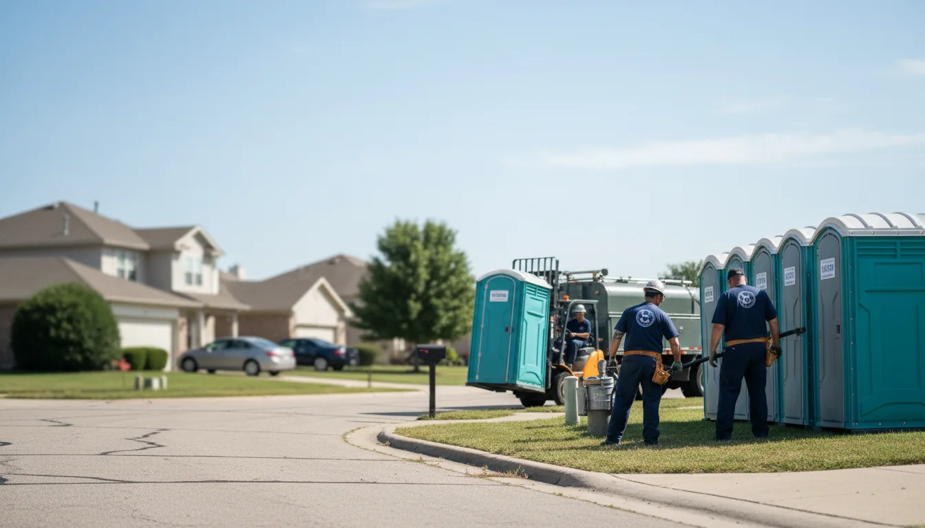 Porta Potty Rental in Pinckney, MI near me